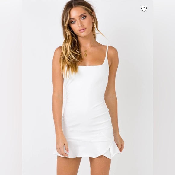 Princess Polly Dresses & Skirts - Princess Polly Kiribati Mini Dress White NWT